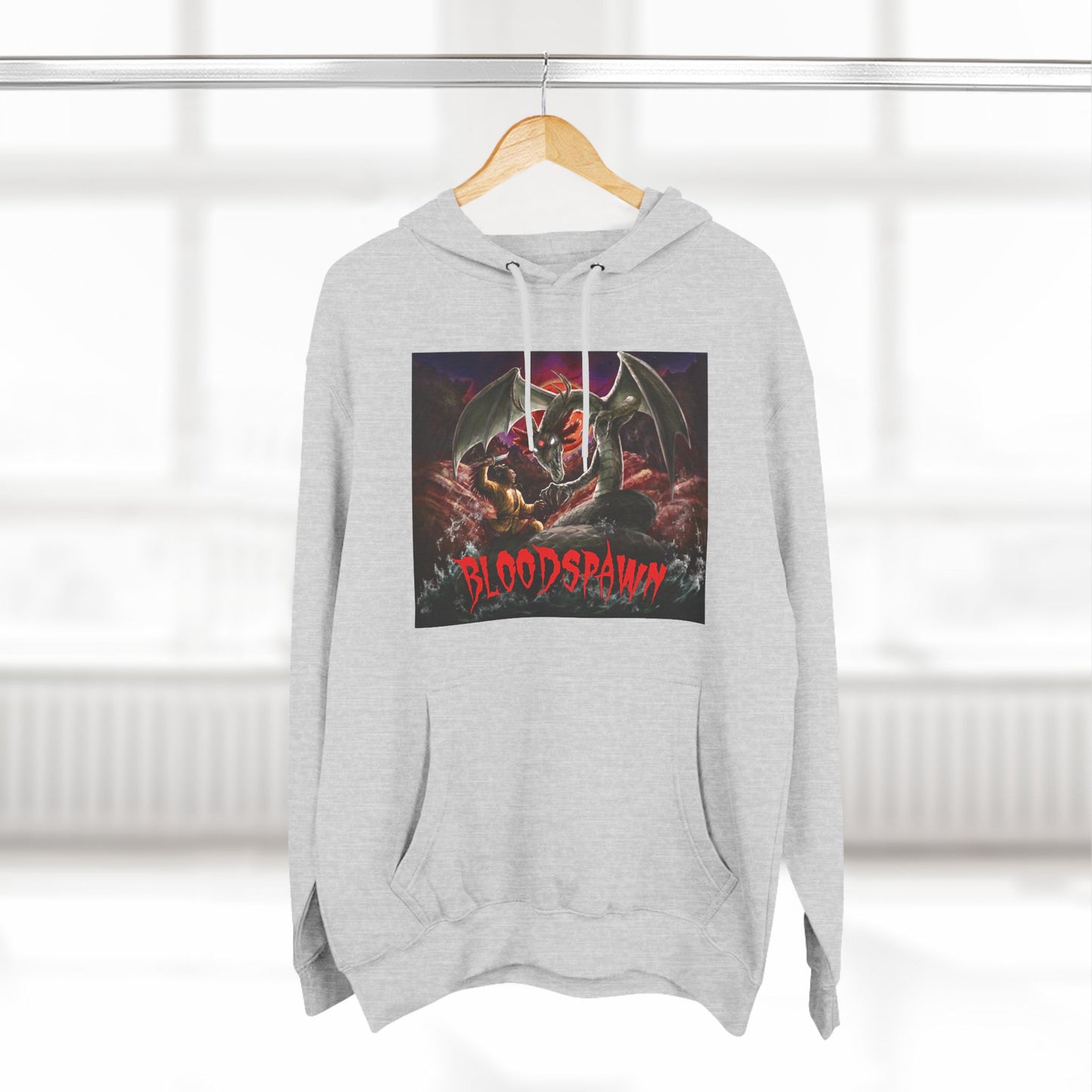 Bloodspawn | Three-Panel Fleece Hoodie