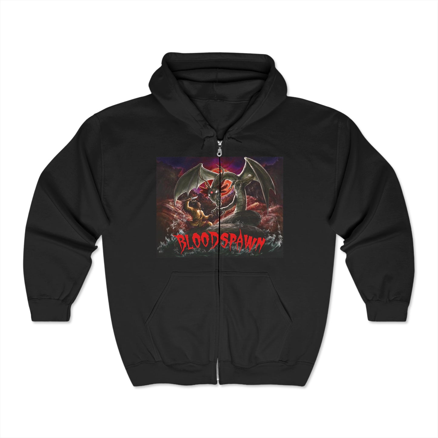 Bloodspawn | Unisex Heavy Blend™ Full Zip Hooded Sweatshirt