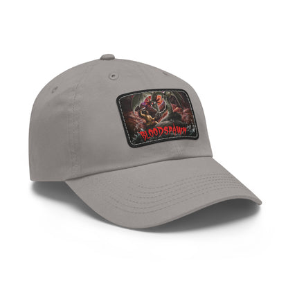 Bloodspawn | Dad Hat with Leather Patch