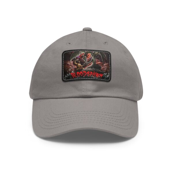 Bloodspawn | Dad Hat with Leather Patch - Image 5