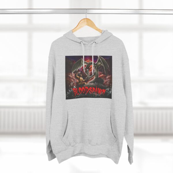 Bloodspawn | Three-Panel Fleece Hoodie - Image 4