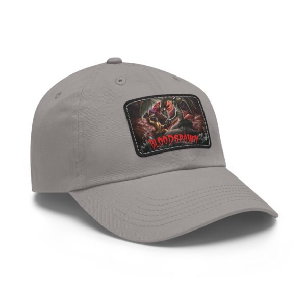 Bloodspawn | Dad Hat with Leather Patch - Image 6